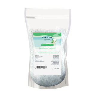 Vitacura Magnesium salt flakes orange blossom 500 Gram