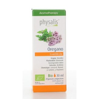 Physalis Organic Oregano 30 Millilitres