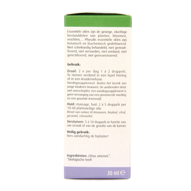 Organic Orange 30 Millilitres