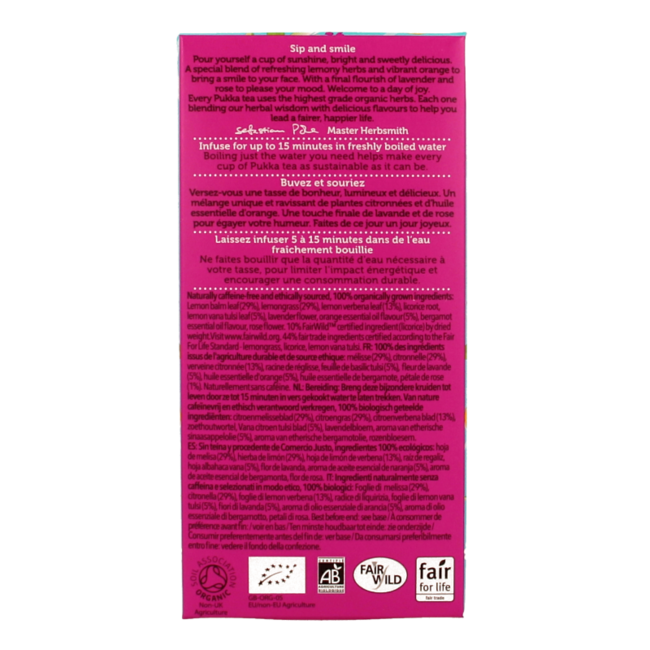 Pukka Joy Organic Tea 20 Bags