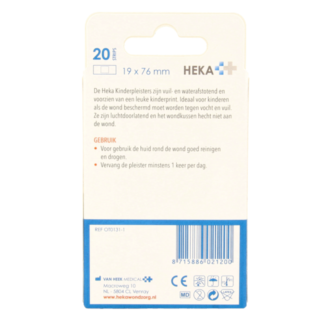 Children's Plasters 19 x 76mm 20 Pack