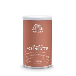 Mattisson Polvo de escaramujo bio 200 Gramos