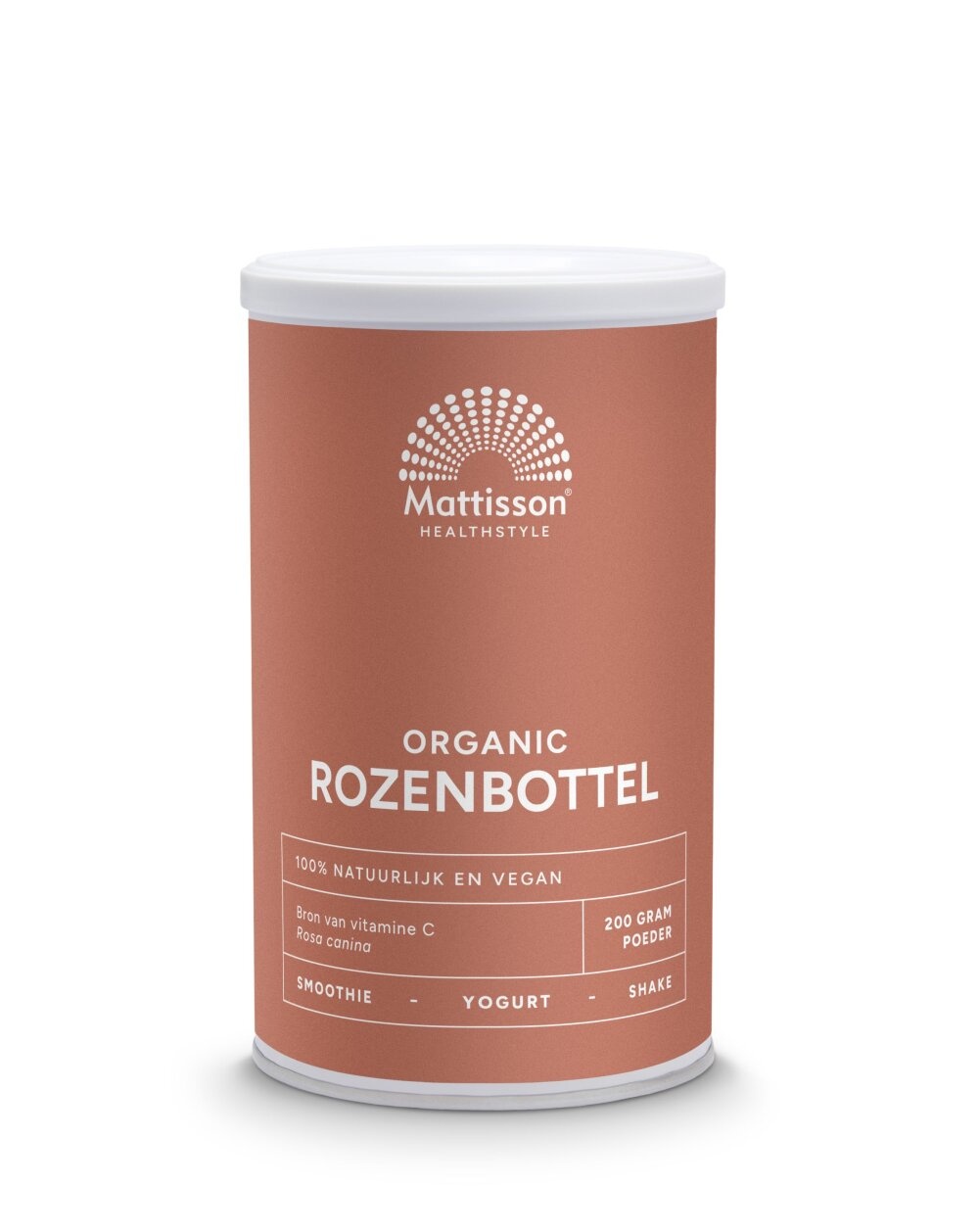 Mattisson Polvere di Rosa Canina Biologica | Vitamina C Naturale
