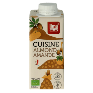 Lima Cucina di mandorle bio 200 Millilitri