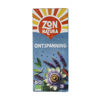 Zonnatura Entspannungstee Bio 20 Beutel