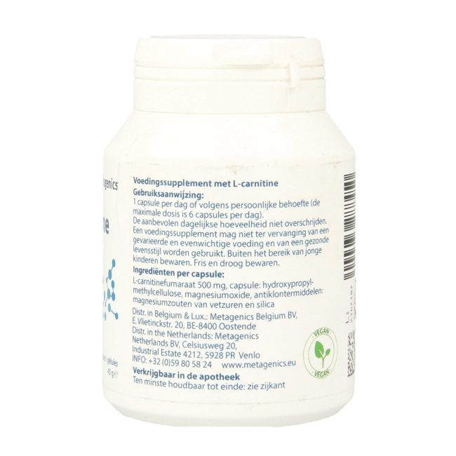 L-Carnitine VC 60 Cápsulas
