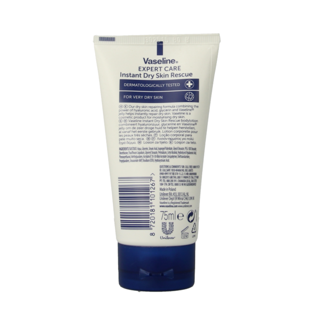 Lait corporel Instant Dry Skin Rescue 75 ml