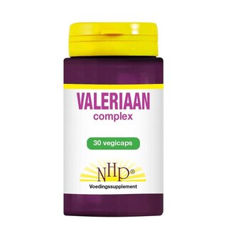 NHP Valeriana complex 30 cápsulas vegetarianas