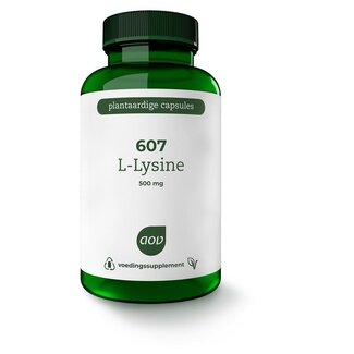 AOV 607 L-Lisina 90 Cápsulas vegetarianas