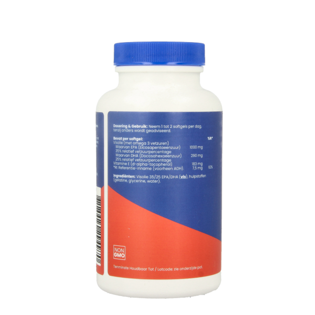 Fish Oil 1000mg EPA 35% DHA 25% 120 Softgels