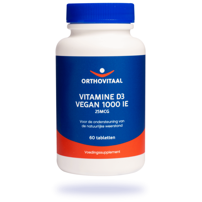 Vitamine D3 1000IE vegan 60 Tabletten