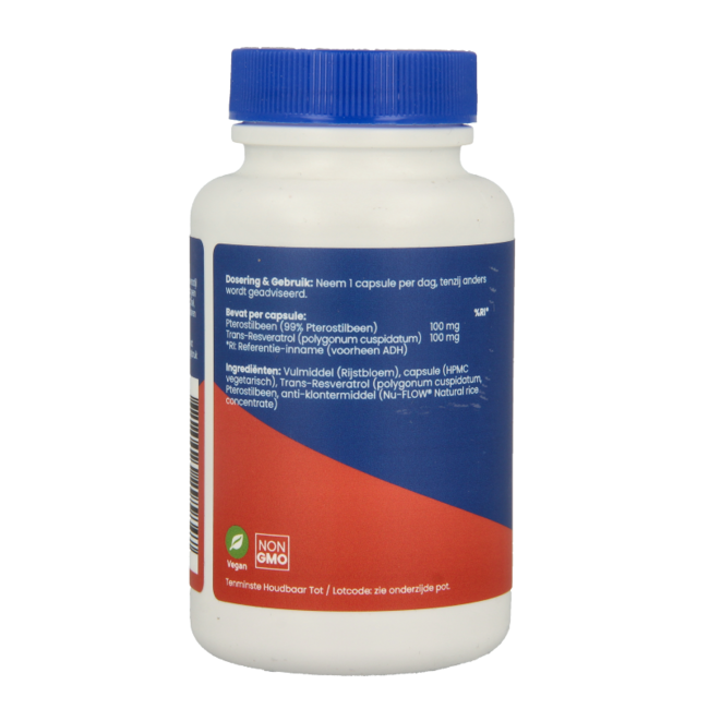 Resveratrol duo 200mg 60 Cápsulas vegetarianas