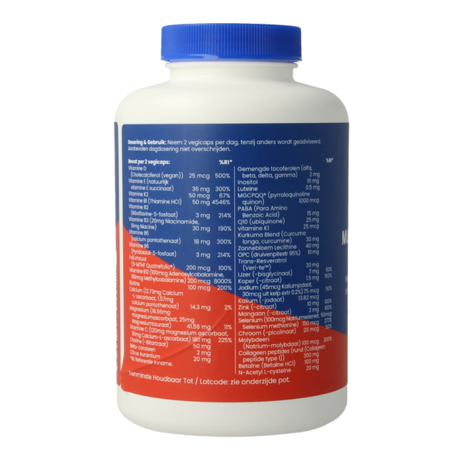 Ortho multi anti-âge 120 gélules végétales