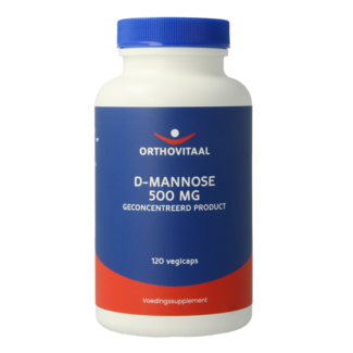 OrthoVitaal D-Mannose 500mg 120 Vegetarian capsules