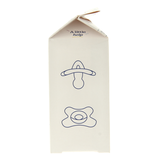 Sucette en silicone Natural assortie 0-6 mois - Lot de 2