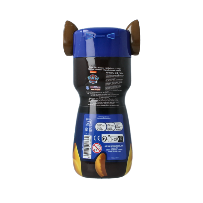 Paw Patrol Gel de ducha Chase 2D 400 ml