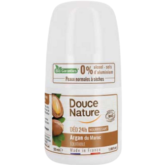 Douce Nature Déodorant roll-on peaux normales à sèches bio 50 ml