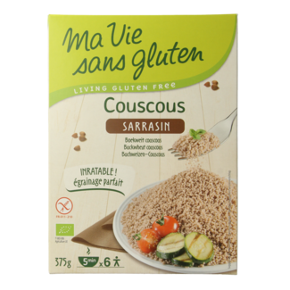 Ma Vie Sans Couscous 100% Grano Saraceno Biologico Senza Glutine 375 Grammi