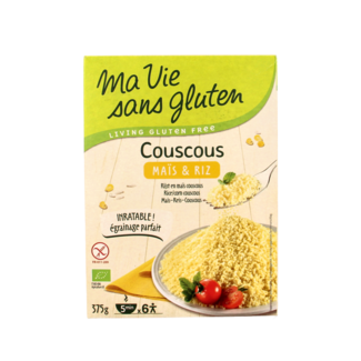 Ma Vie Sans Couscous aus Mais & Reis, glutenfrei, Bio, 375 Gramm