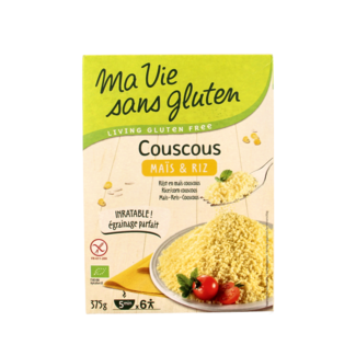 Ma Vie Sans Cuscús de maíz y arroz sin gluten bio 375 gramos