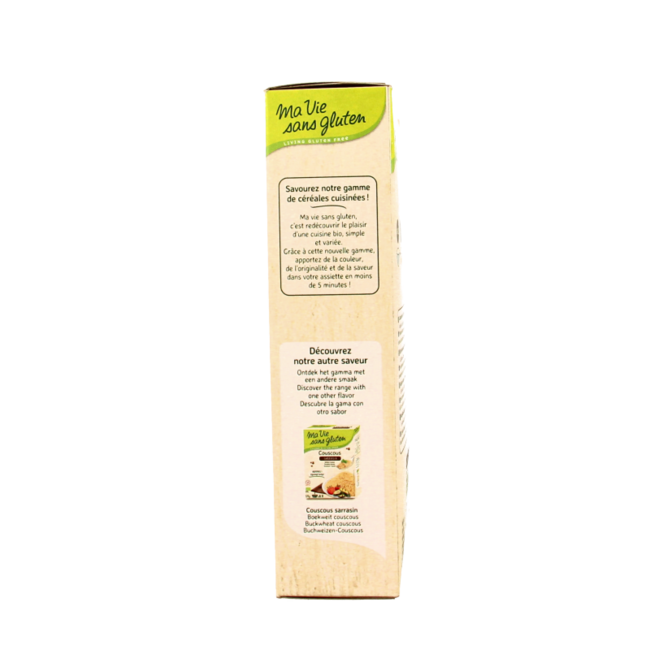 Corn & rice couscous gluten-free organic 375 Gram
