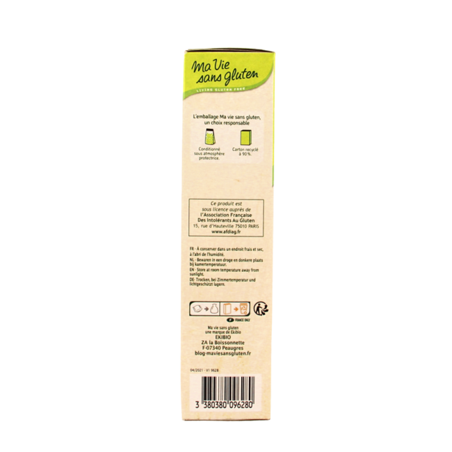 Corn & rice couscous gluten-free organic 375 Gram