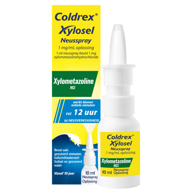 Xylometazoline nasal spray 1mg/ml 10 millilitres