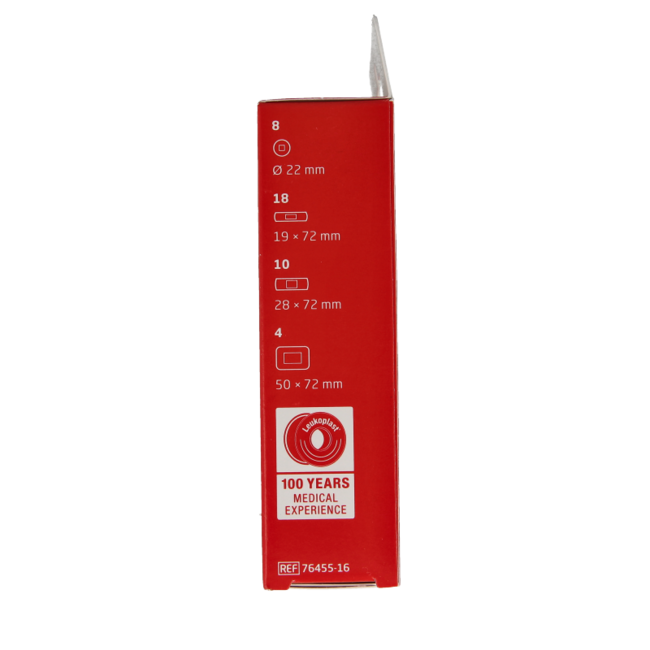 Leukoplast Elastic Plaster Mix, 40 Pieces