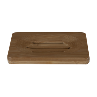 Happysoaps Bamboo soap dish for 2 shampoo bars 1 piece