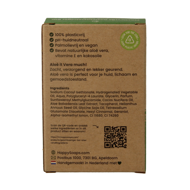 Pain nettoyant visage à l'aloe vera 70 g