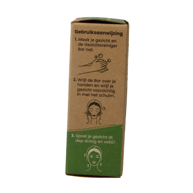 Detergente viso solido all'aloe vera 70 Grammi