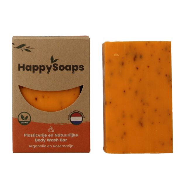 Body bar argan oil and rosemary 100 Gram