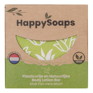 Happysoaps Body lotion bar Aloe You Vera Much 70 g