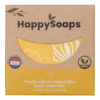 Happysoaps Body lotion bar exotic ylang ylang 70 Gram