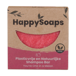 Happysoaps Szampon w kostce „You're One in a Melon” 70 gramów