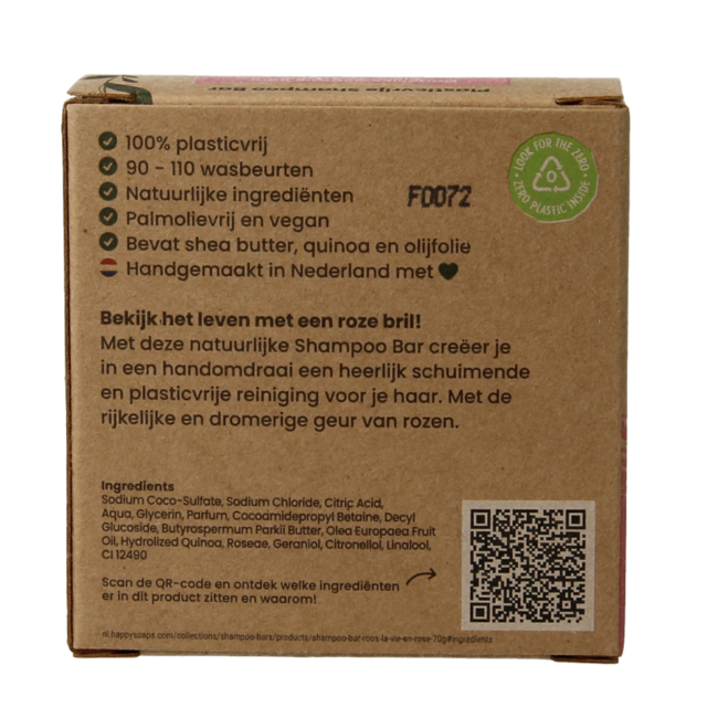 Shampoo bar la vie en rose 70 Gram