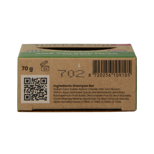 Shampoo bar aloe you vera much 70 Gram