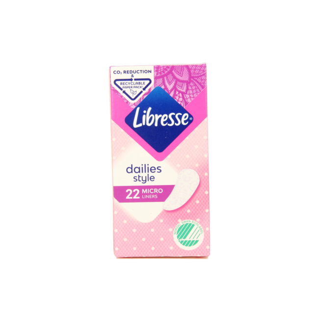Micro Panty Liners 22 Pack
