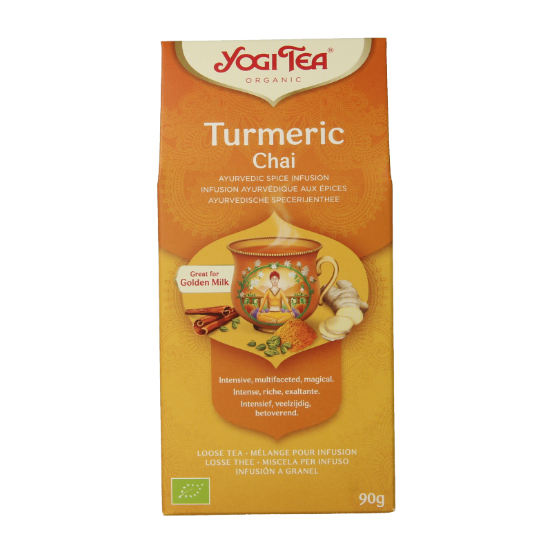 Yogi Tea Turmeric chai bio 90 gramos