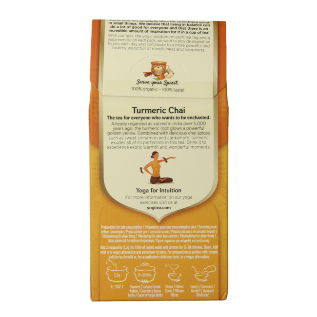 Organic turmeric chai 90 Gram