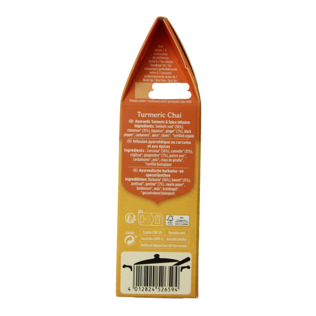 Organic Turmeric Chai 90g