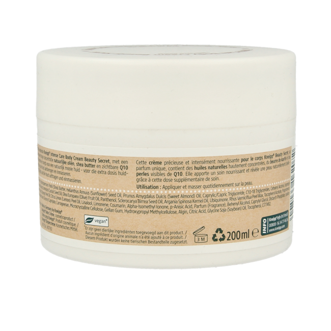 Beauty secret body cream 200 Millilitres