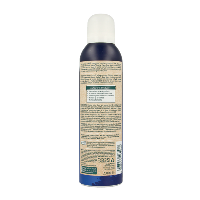 Good night shower foam 200 Millilitres