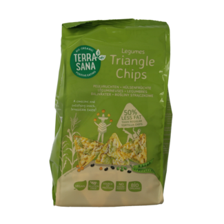 TerraSana Triangle chips peulvruchten  bio 80 Gram