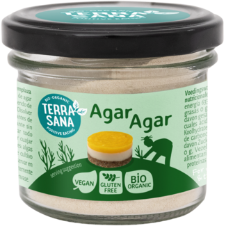 TerraSana Agar agar en polvo bio 50 gramos