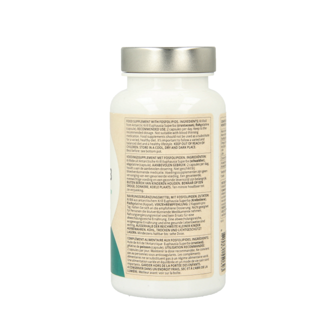 Aceite de krill omega-3 590mg 90 cápsulas blandas