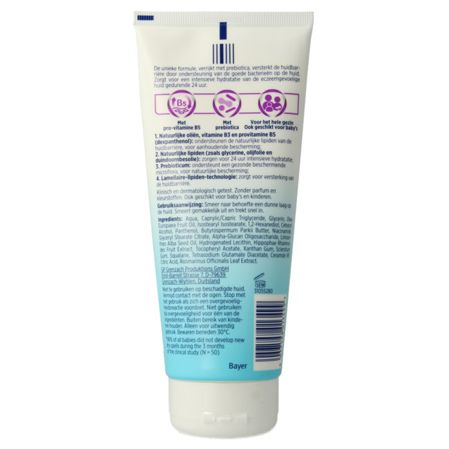 Crème pour peaux à tendance eczémateuse 200 ml