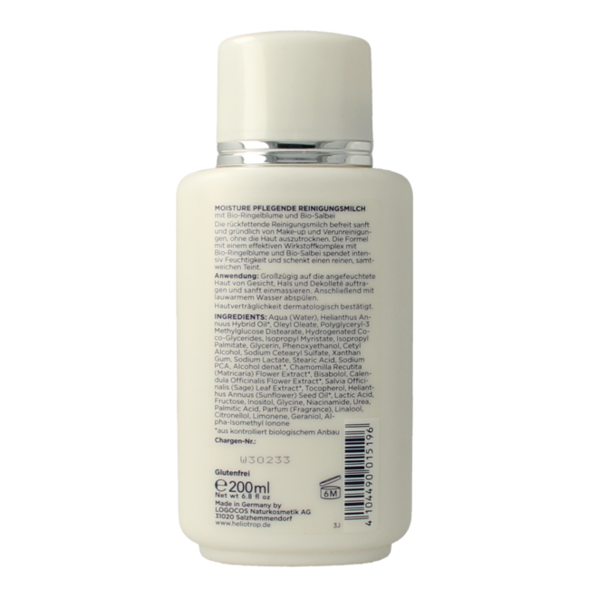 Lait nettoyant hydratant 200 ml