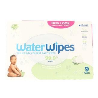 Waterwipes WaterWipes Face and Hand Wipes 9-pack 540 Wipes