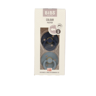 Bibs Chupete talla 2 deep space/petrol pack de 2 unidades